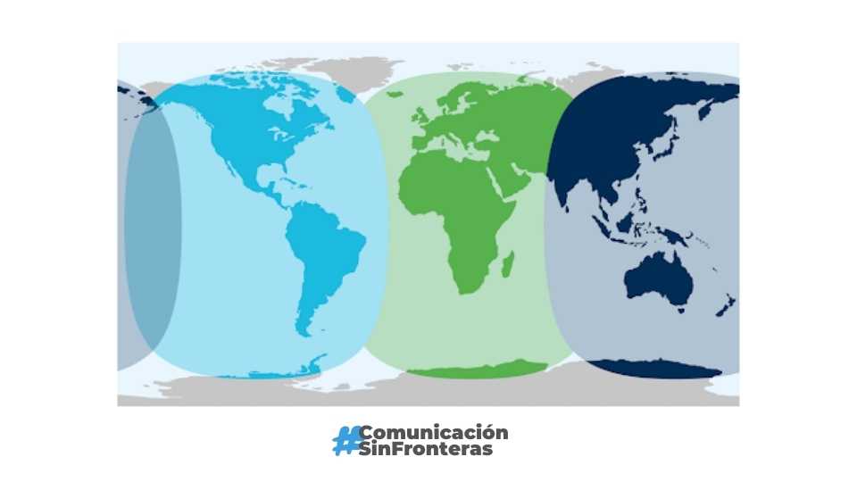 Mapa de Cobertura Inmarsat